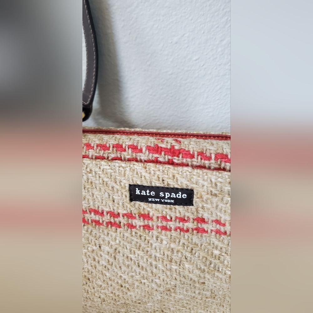 Kate Spade Tan and Red Women's Bag - Picture 3 of 6
